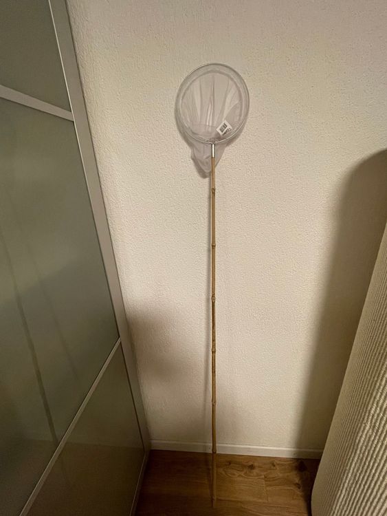 YHAILI Einziehbares Fischernetz - Teleskopgriff, 3D-Netz Für Angeln & Aquarium