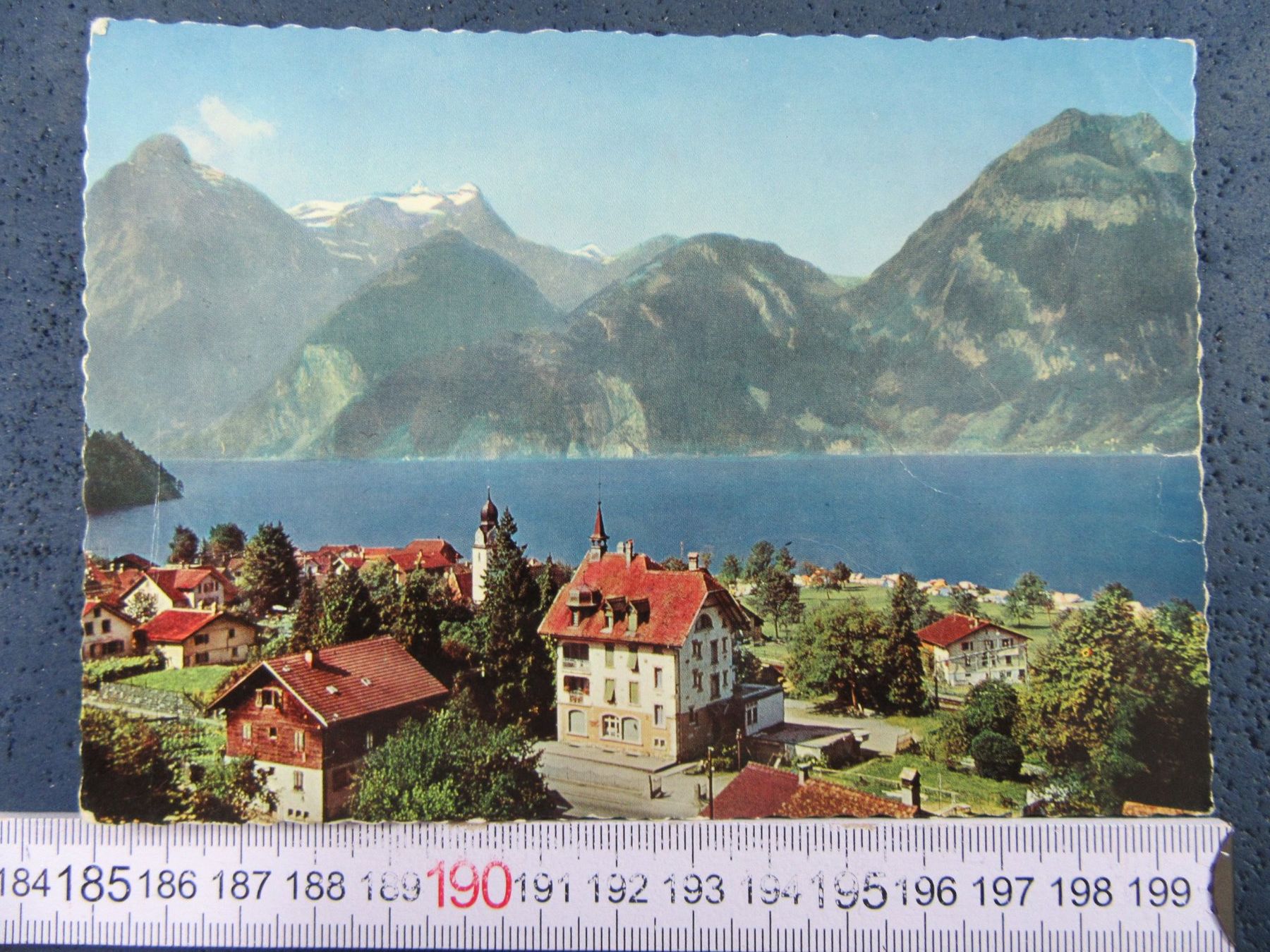 Cartoline postali: SISIKON URI AK BESTOSSEN BUG – Usato da Ettingen venduto da Hausi4711