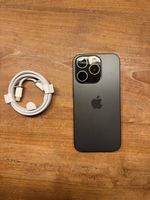 Iphone 15 Pro, Black titan, 256 GB, Top Zustand!