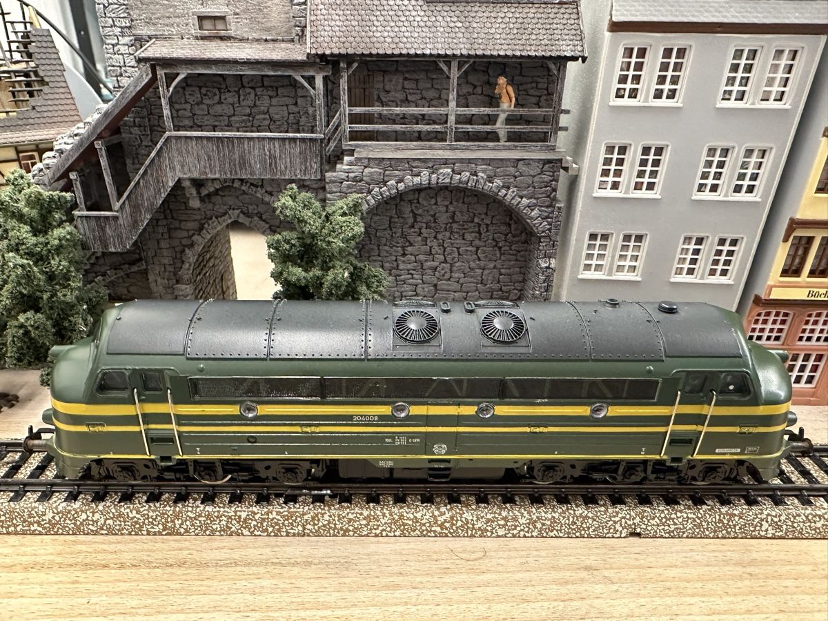 Märklin Modellini di ferrovie: Märklin 3066 SNCB BR Typ 204 – Usato da Lupsingen venduto da New-Haven 1