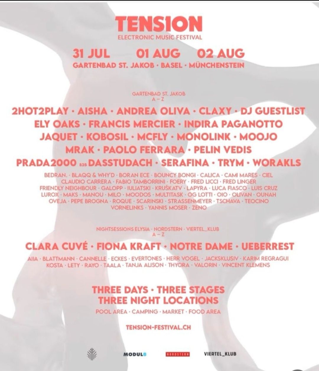 Biglietti: TENSION Festival Ticket VIP/Backstage Samstag – Nuovo e nell'imballaggio originale da Kaiseraugst venduto da Amante85 1