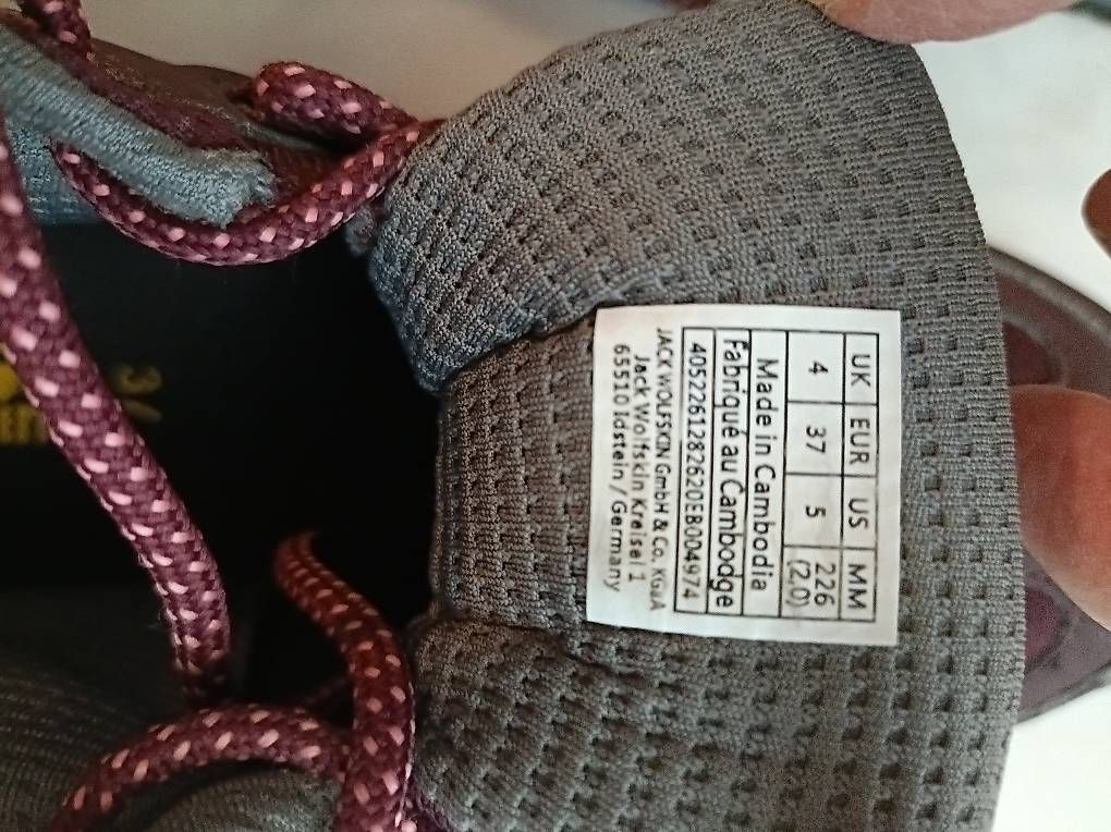 Damenschuhe: Scarpe Jack Wolfskin ? nr. 37 – Gebraucht aus Ligornetto von p5m23 2