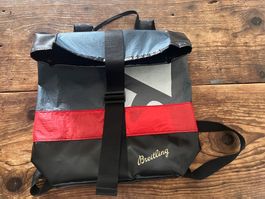 Breitling : Sac à dos rolltop (rouge)