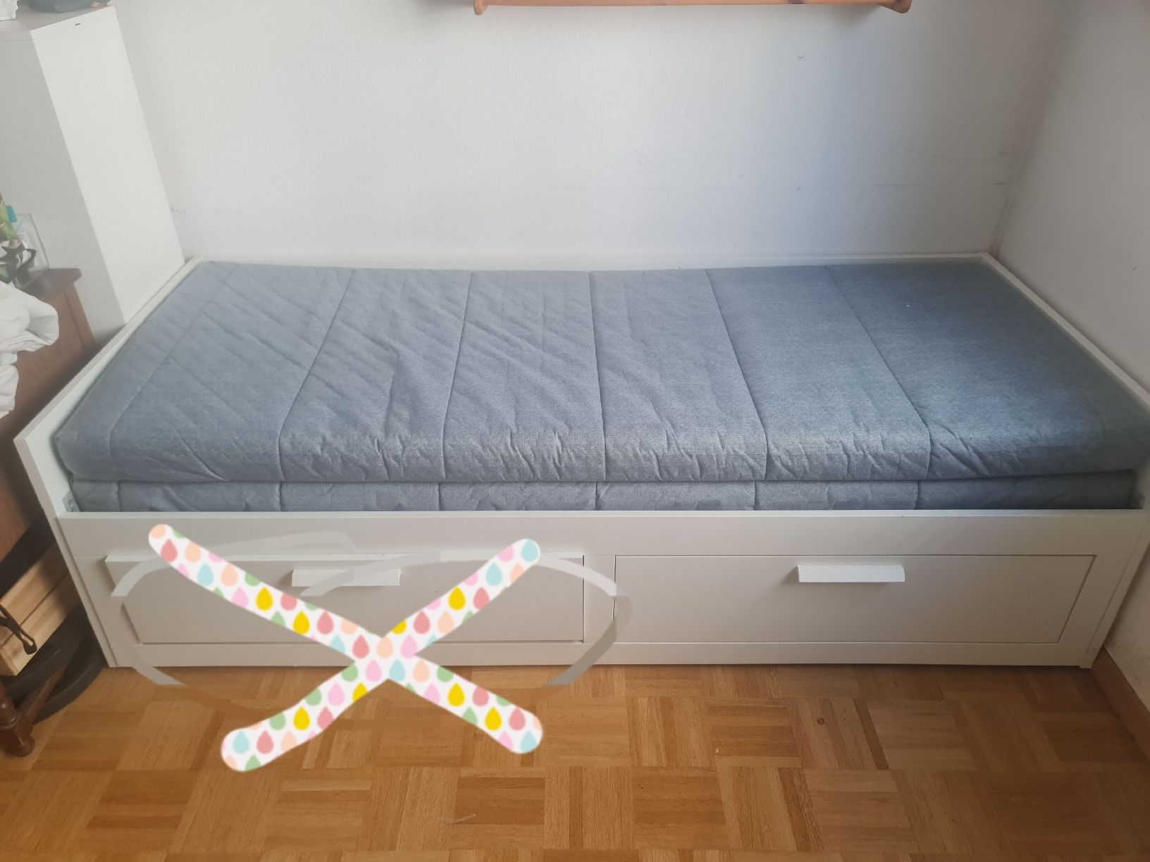 Ikea Lits: Lit brimnes Ikea – D'occasion à Nidau par boutiqueMHdelala