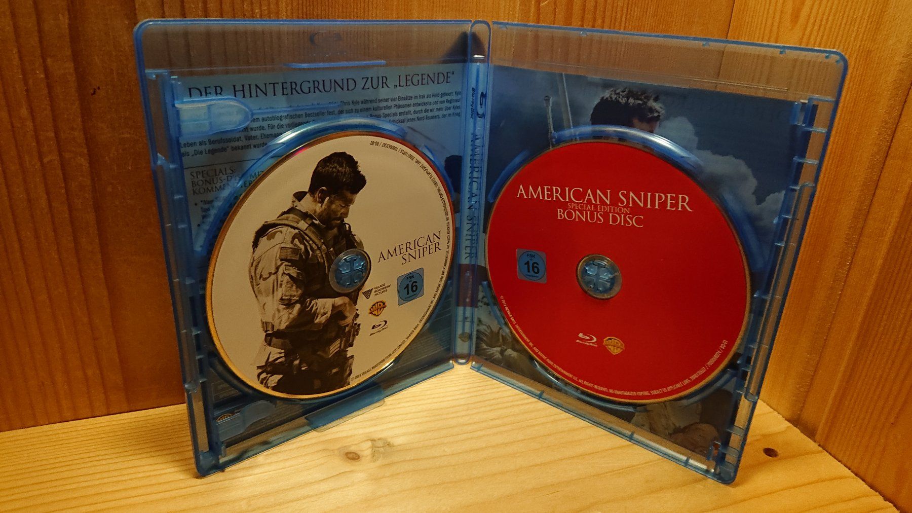 Tutti i DVDs: AMERICAN SNIPER Blu-Ray Special Edition mit Bradley Cooper – Usato da Wilderswil venduto da Exebub 2