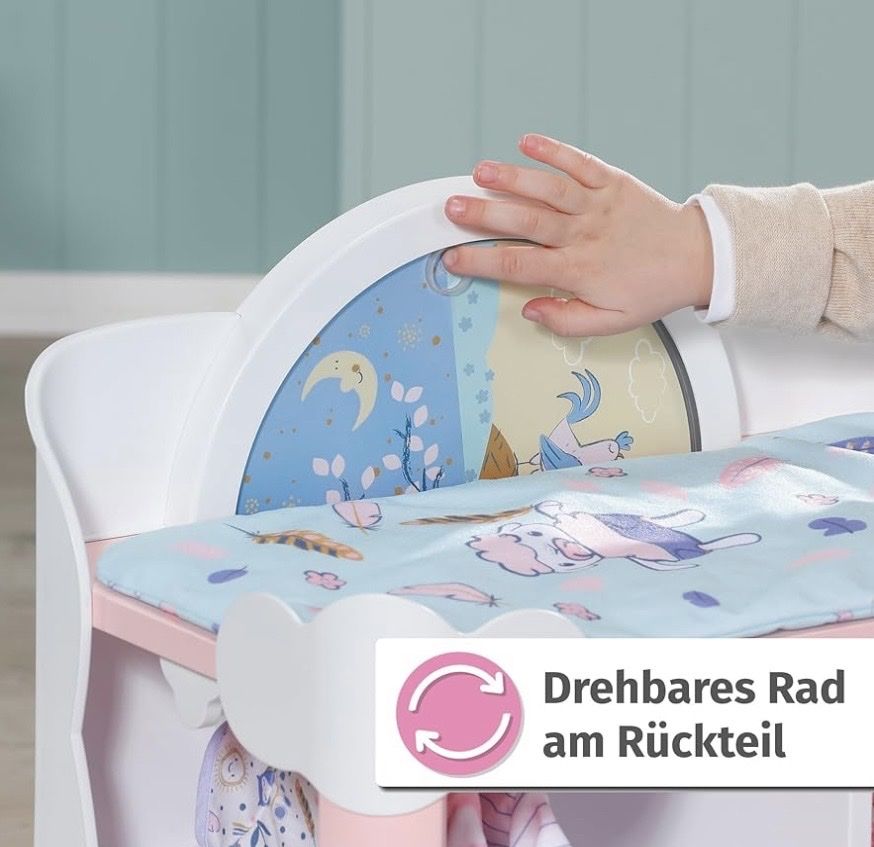 Zapf Creation Giocattoli: Baby Annabell Wickeltisch – Usato da Müllheim Dorf venduto da sar_29sm 2