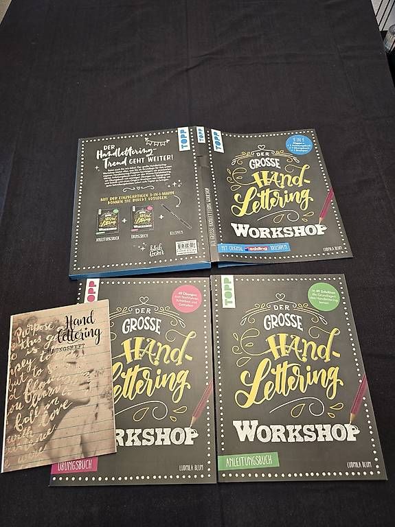 Livres: Starterset Hand-Lettering – Neuf avec emballage d'origine à Chur par jon_hd6n 3