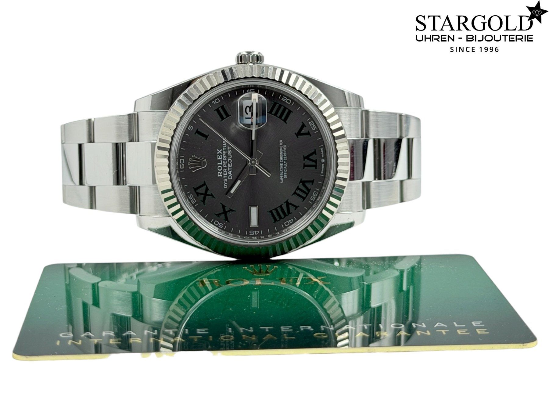 Rolex Montres: Rolex Datejust 41 "Wimbledon" - 126334 – D'occasion à Zürich par Stargold-Uhren 8