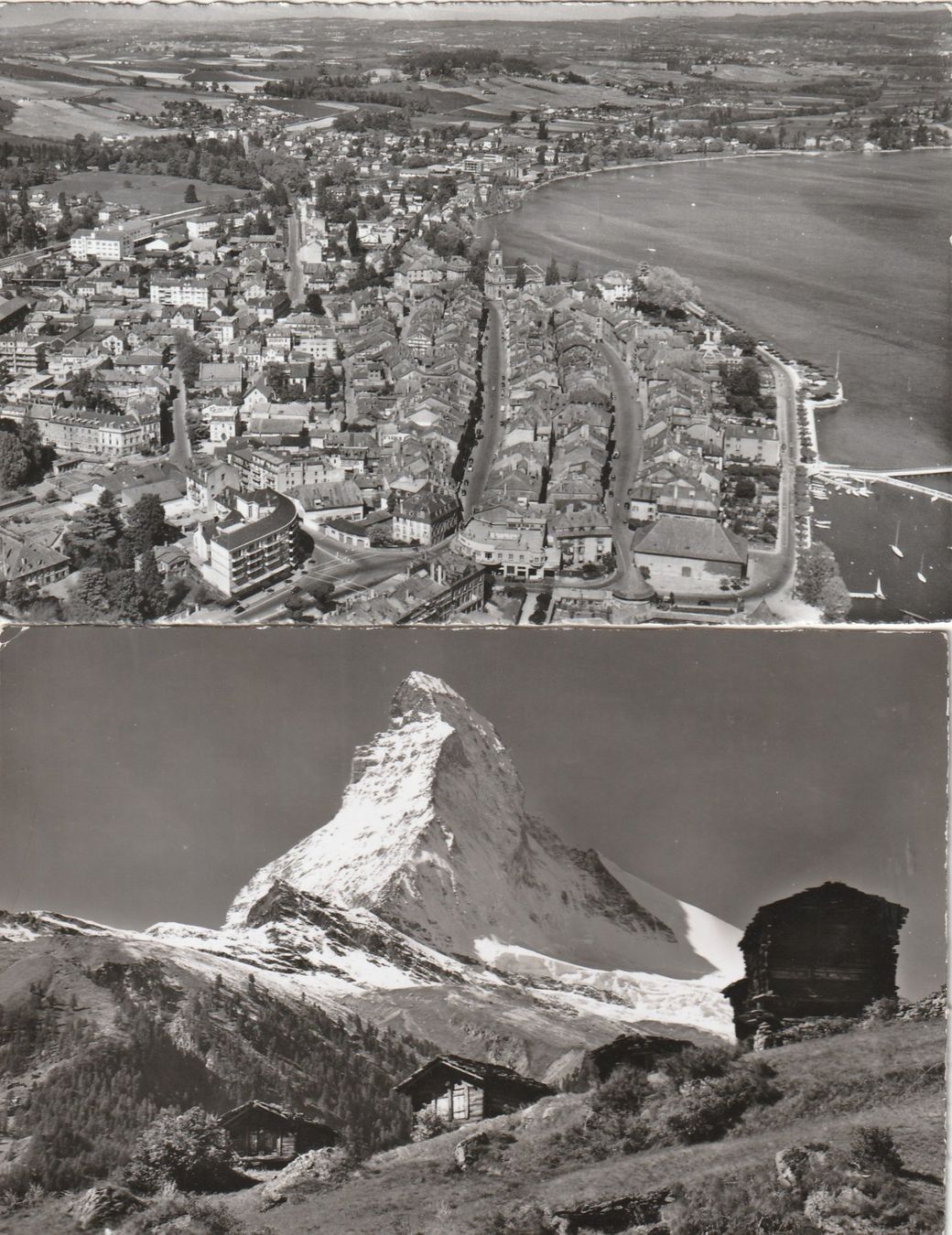 Cartes postales: 10 verschiedene ältere Schweizer Ansichtskarten – D'occasion à Rupperswil par Ema10