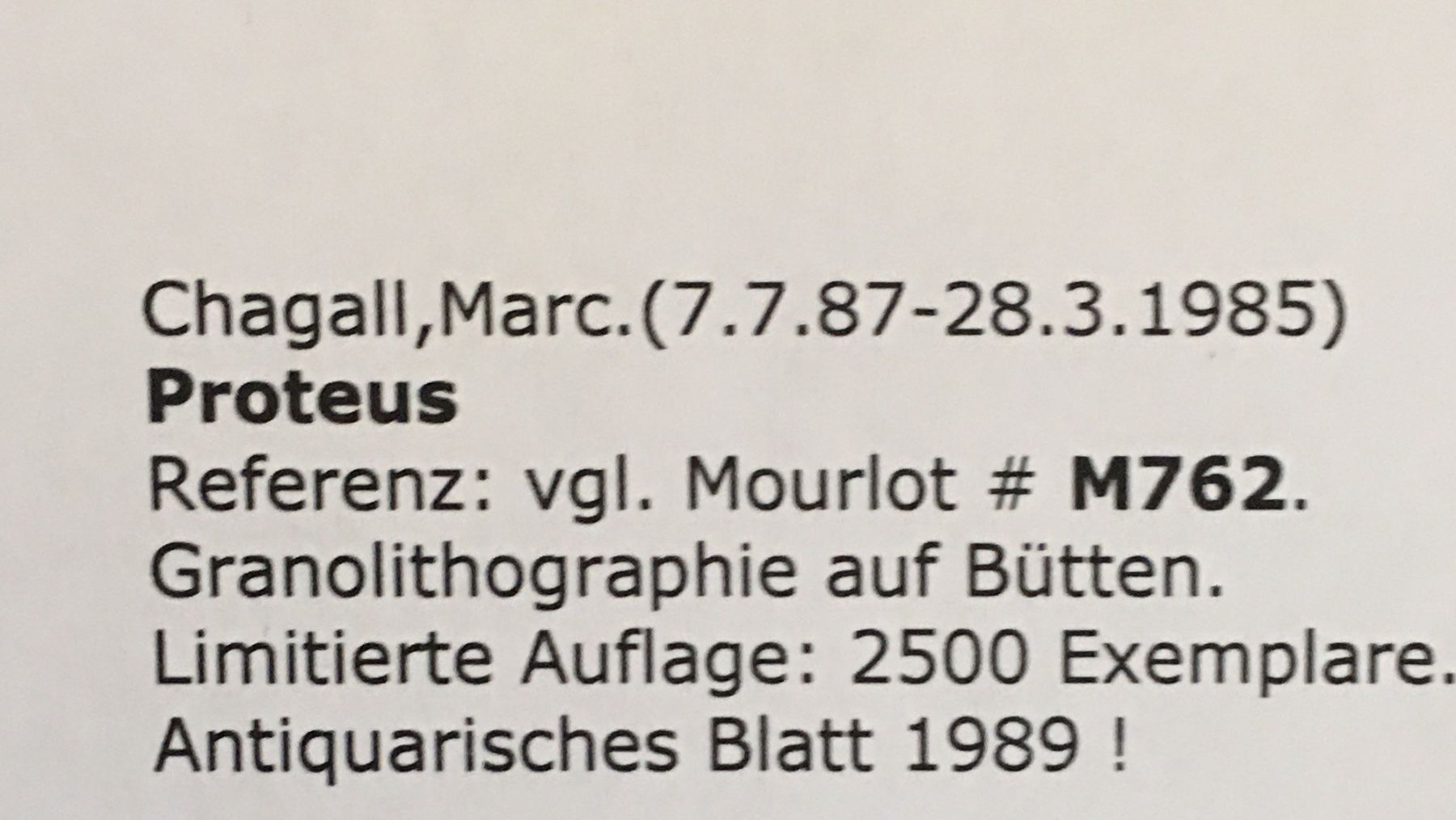 Grafica & Litografie: Marc Chagall "Homer Die Odyssee" 3 Lithographien – Usato da Nennigkofen venduto da waltraub 5