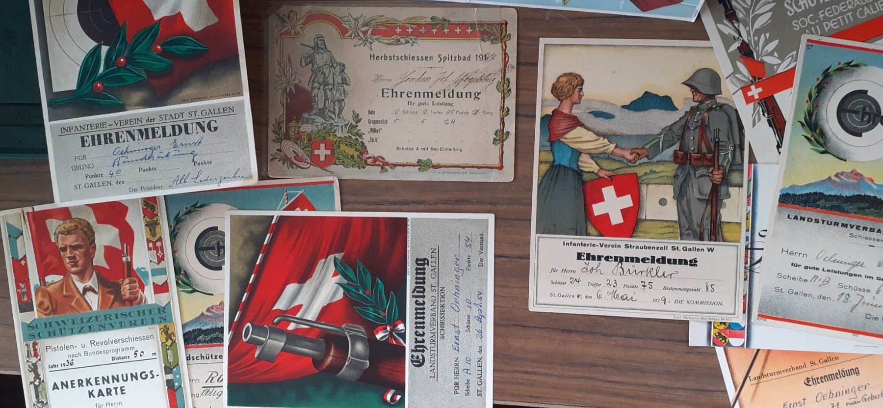 Cartoline postali: Ehrenmeldungen Lot – Usato da Mörschwil venduto da lindaswunderkiste