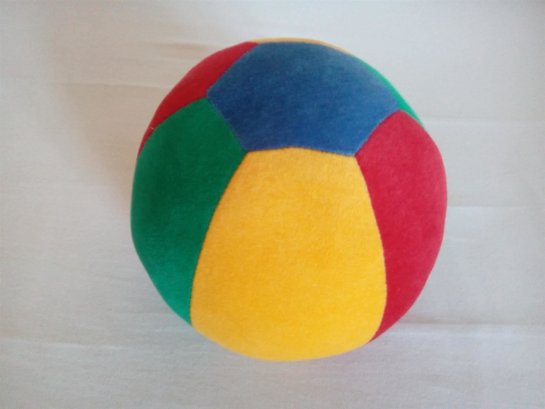 Giocattoli: Farbiger Teddy Hermann Glockenball, neu – Nuovo e nell'imballaggio originale da Turbenthal venduto da TopToys