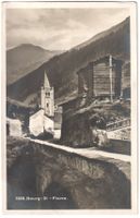 BOURG-ST-PIERRE: en village, cpa photo SGN ~1925