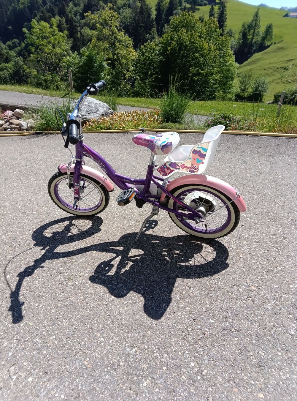 Biciclette: Kindervelo mit Puppensitz – Usato da Schachen b.Herisau venduto da as.bergli 1