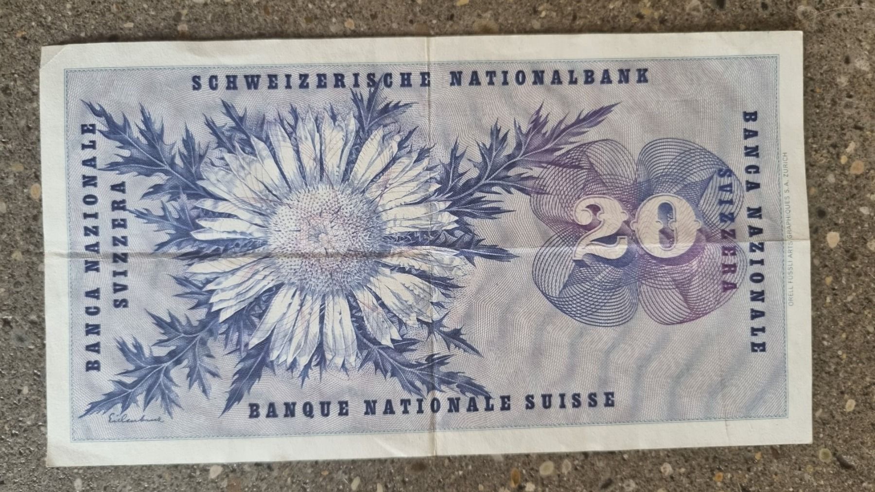 Banknoten: Alte Schweizer Banknoten 5. / 6. Serie – Gebraucht aus Therwil von  6