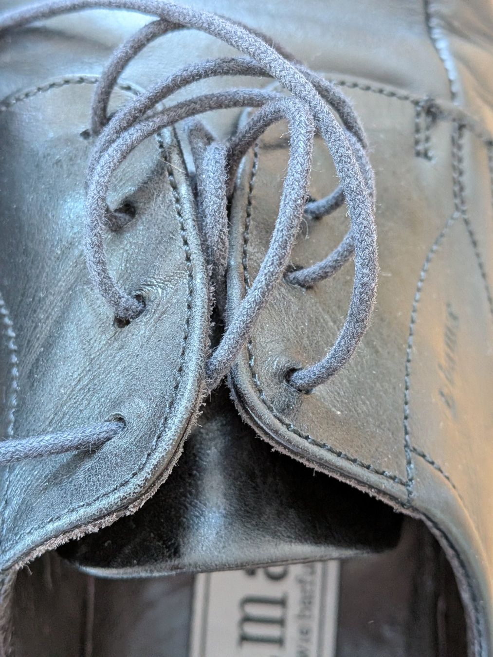 Scarpe da uomo: Schwarze BAMA Herrenschuhe Gr 43 – Usato da St. Gallen venduto da Bisaknosp 1