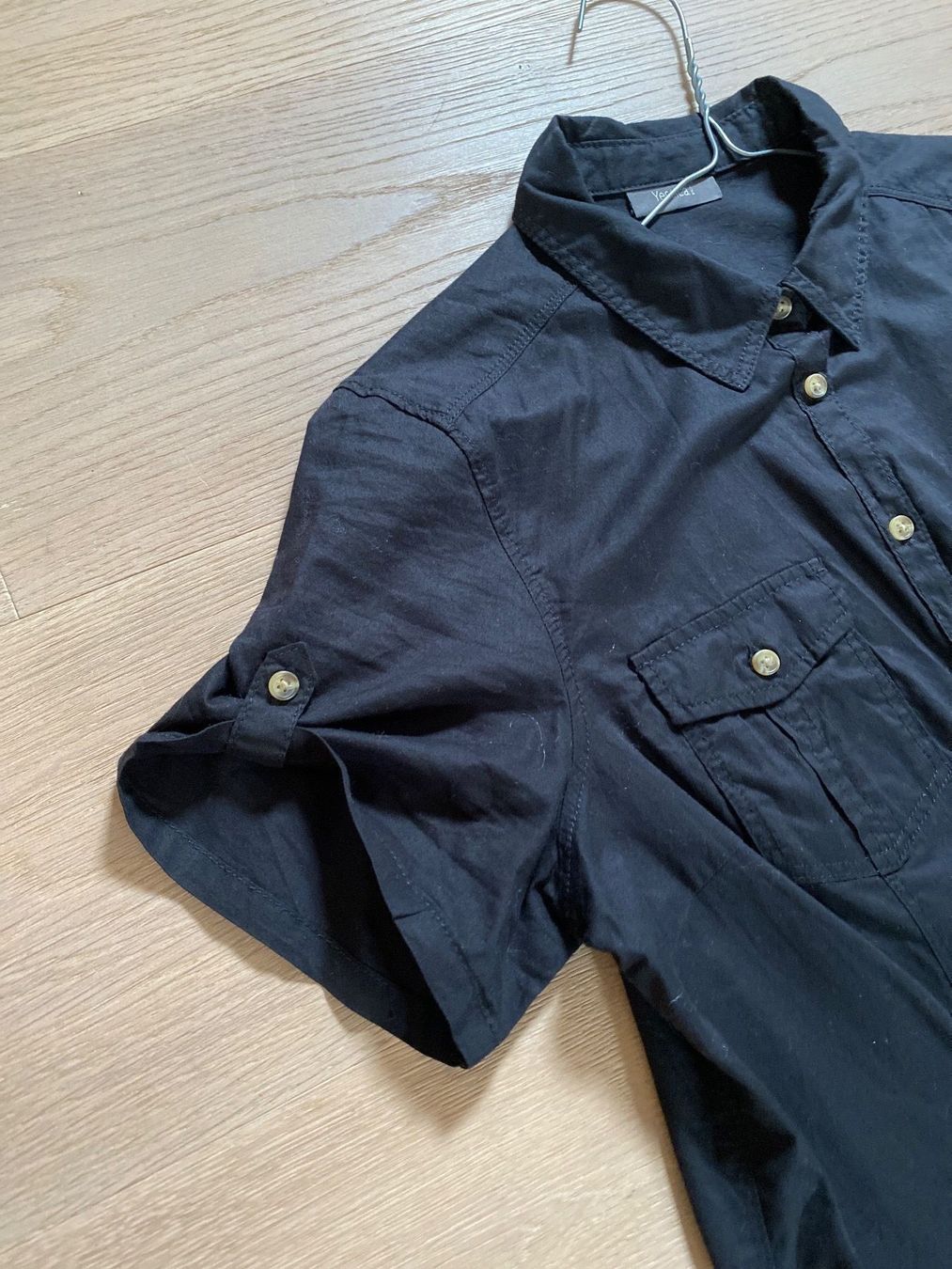 C&A Camicette: Schwarze Kurzarmbluse Grösse 38 – Usato da Winkel venduto da Flyhy2020 4
