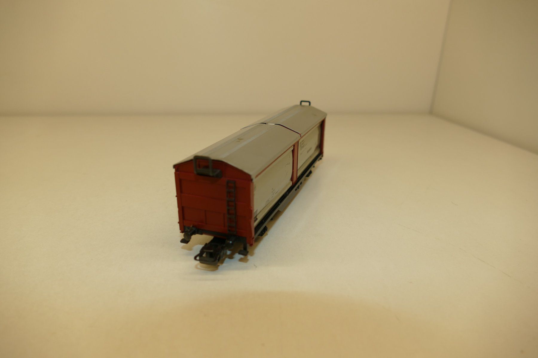 Märklin Modellini di ferrovie: Märklin H0: DB Wagen mit Schiebewänden und Schiebedach – Usato da Niederhasli venduto da rail-duerst 3