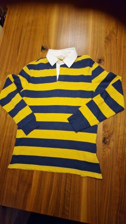 H&M L.O.G.G. Rugby Shirt, gestreift, Grösse S- Top Zustand!