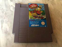THE SIMPSONS BART VS THE SPACE MUTANTS SPIEL FÜR NINTENDO NE