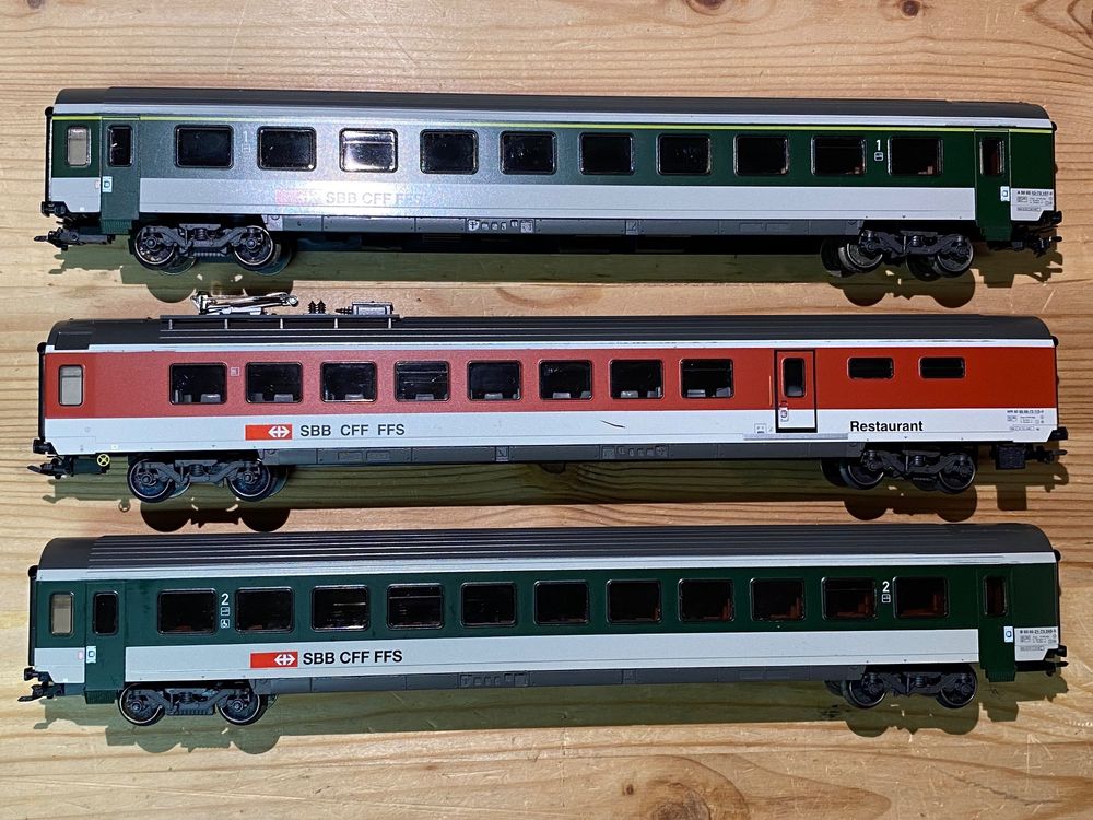 Märklin Schönes SBB EW IV Wagen Set 1 Kl 2 Kl Rest W Kaufen auf