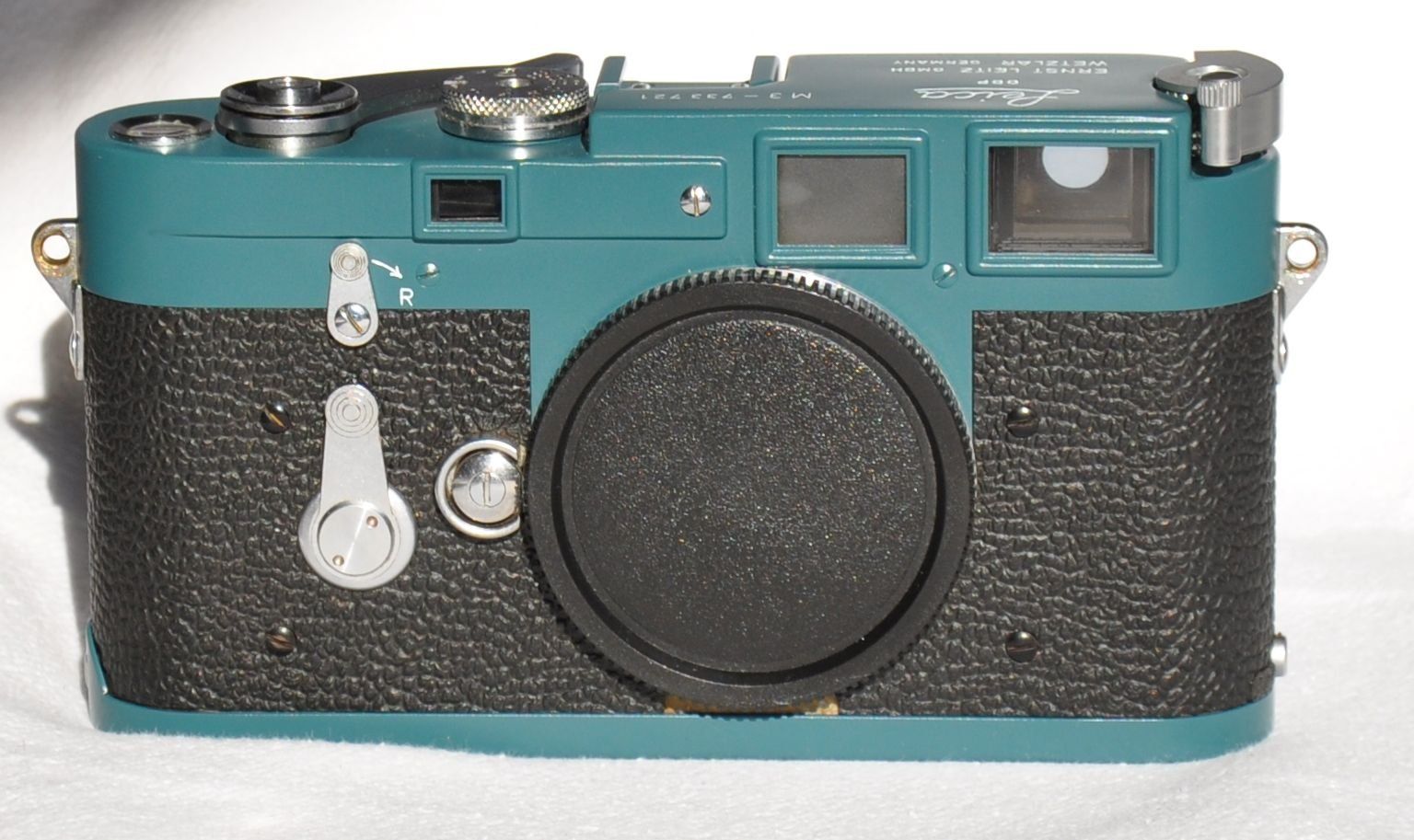 Leica Fotocamera: Leica M3, spezielle, einzigartige Lackierung – Usato da Heerbrugg venduto da Ciashop