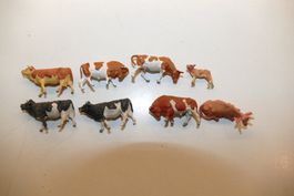 Spur H0: 8xKühe