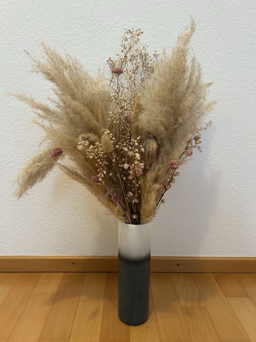 Vasi & Recipienti: Blau-weisse schmale Vase – Usato da Rodersdorf venduto da theysee 1