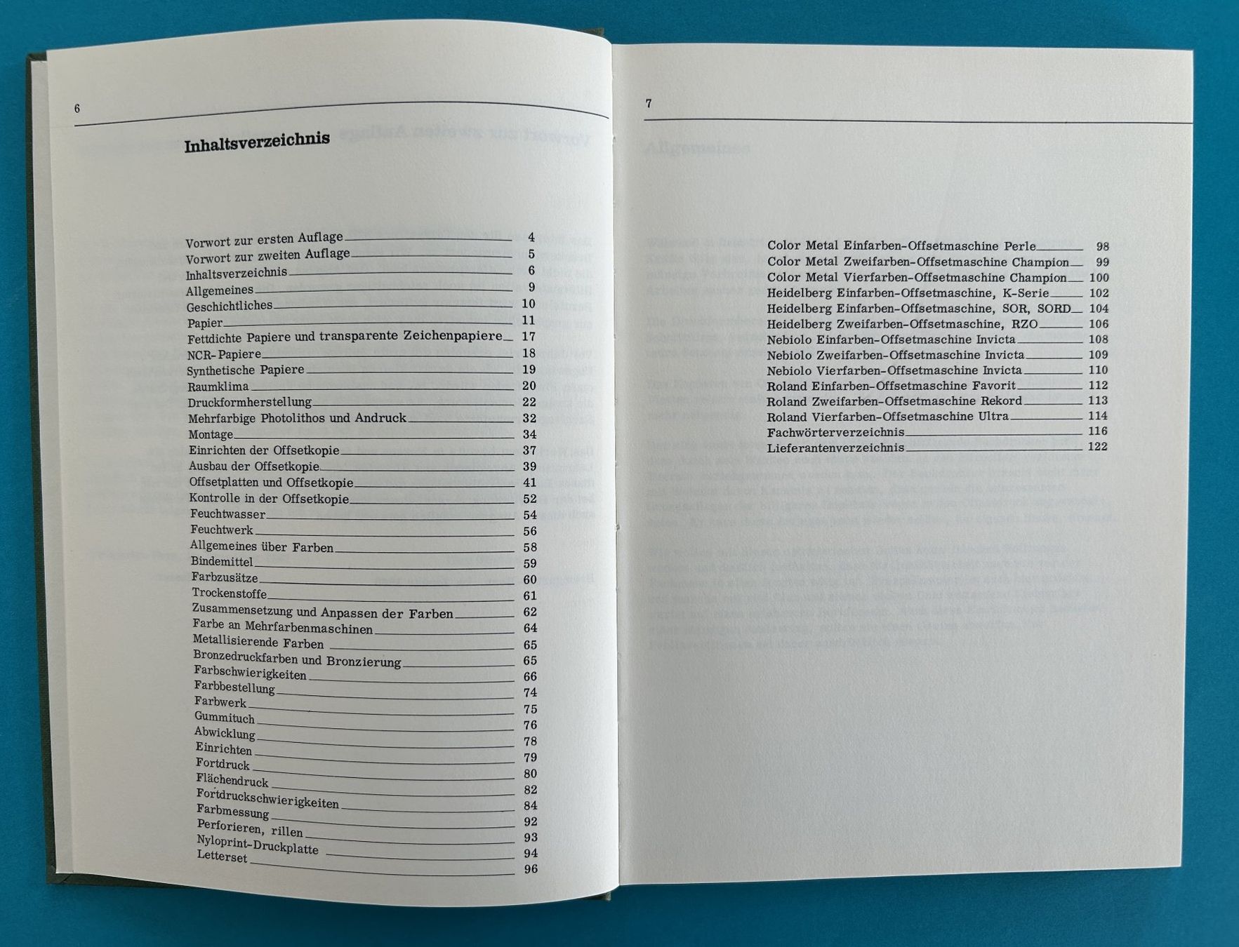 Libri: OFFSETDRUCK FÜR BUCHDRUCKER – Usato da Zürich venduto da Domus09 1