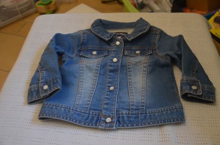TAILLE 68-74 - VESTE JEANS