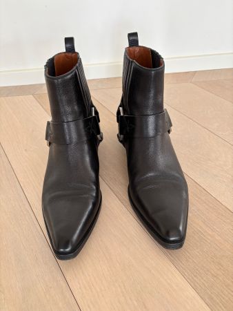 Sartore Stiefeletten Grösse 37.5 in schwarz Leder