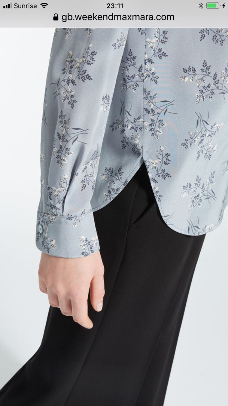 Max Mara Camicette: MAX MARA Weekend Blouse 100% Seide Silk Business Bluse – Usato da Ebmatingen venduto da dartim 3