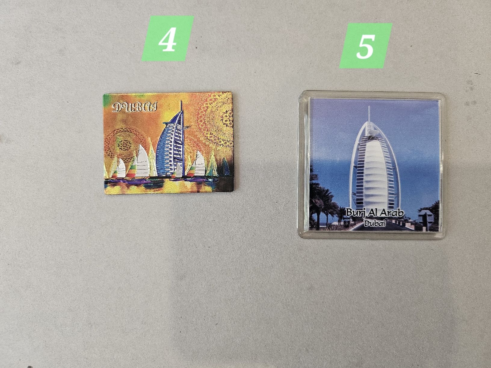 Calamite: 5 Stk Magnet Sammlung Qatar & Dubai - Souvenir – Nuovo (secondo la descrizione) da Sirnach venduto da Dglarnerin72 1