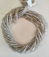 Mondstein, Beads 4mm, Strang