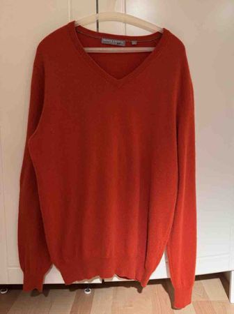 Warren & Parker Pure Cashmere, M, orange