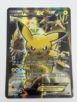 Seltene Pikachu EX Karte XY124 Promo von 2016 🇺🇸 Holo