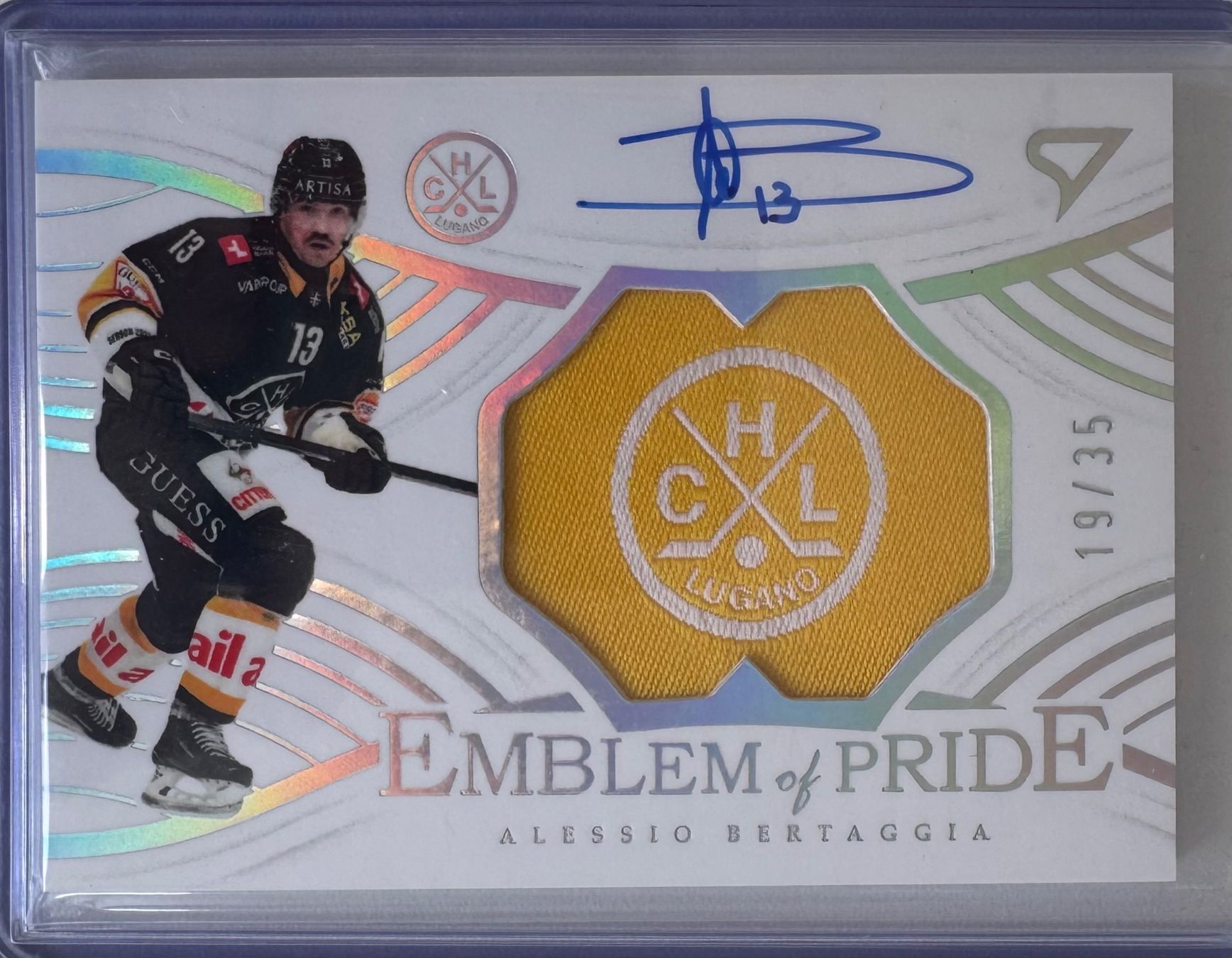 Sportzoo Carte collezionabili: SportZoo Alessio Bertaggia patch auto /35 – Usato da Cham venduto da mcbTCG