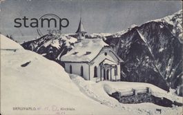 1914 AK Braunwald Kirchlein