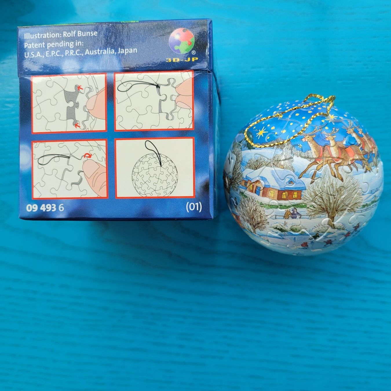 Ravensburger Puzzles: Puzzle Ball Christmas Ravensburger – Neu (gemäss Beschreibung) aus SCHÜBELBACH von CoKaHa 1