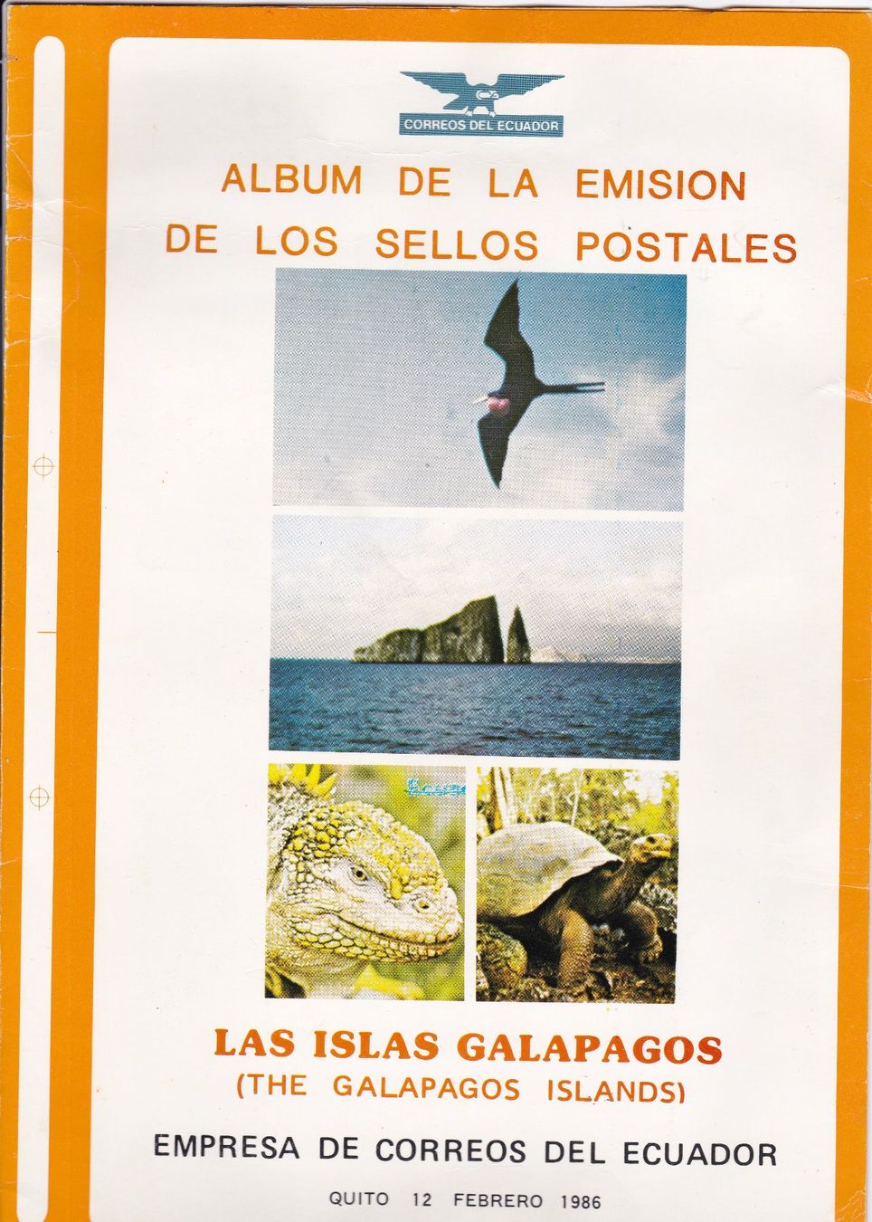 Tutti i francobolli: Galapagos Briefmarkenalbum Ecuador 1986 – Nuovo (secondo la descrizione) da Binningen venduto da Hahexa