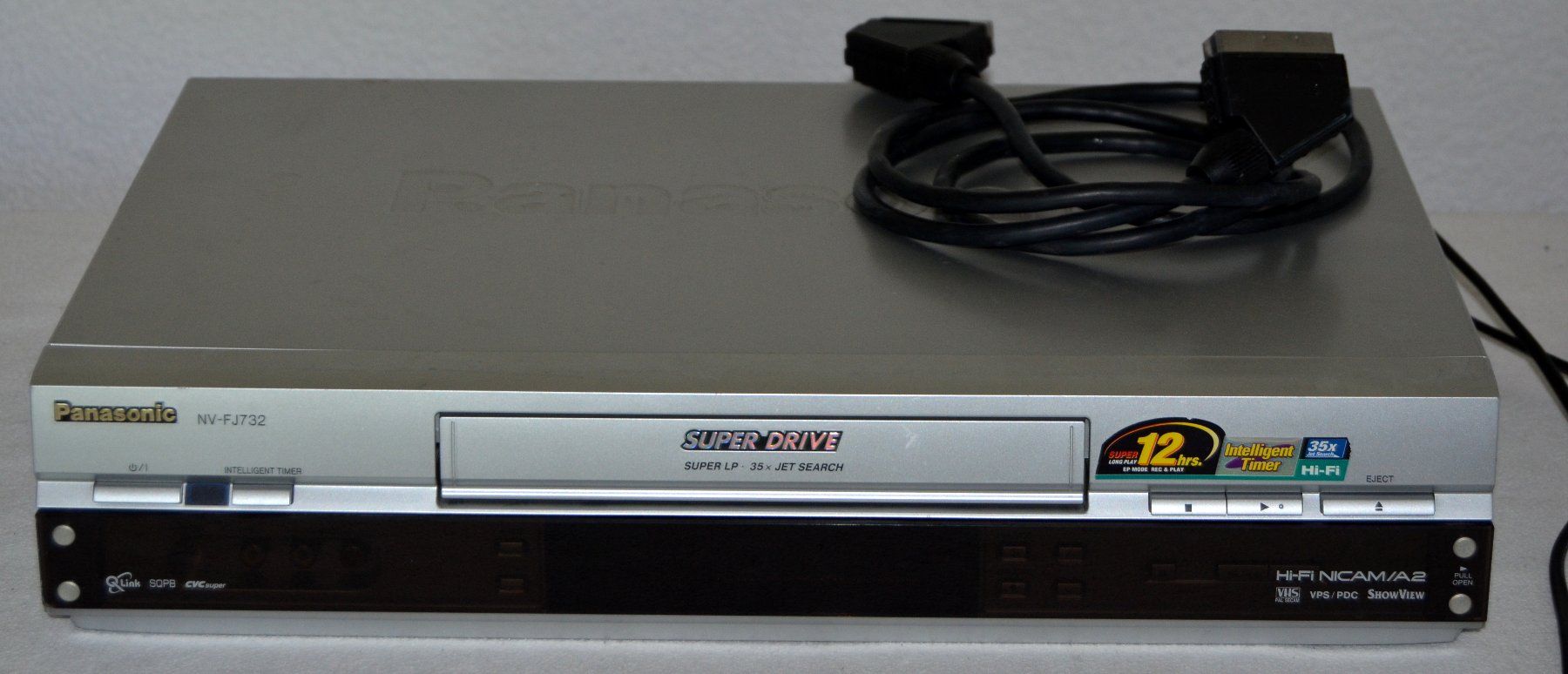 Panasonic Registratori: Videorecorder VHS Panasonic NV-FJ732F-S – Usato da Collonges venduto da arashee