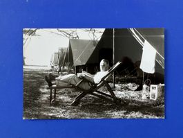 Original Photo Walter Mittelholzer Kilimandjaro Flug + Buch
