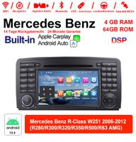 Android 13.0 Autoradio für Mercedes Benz R-klasse W251 R280