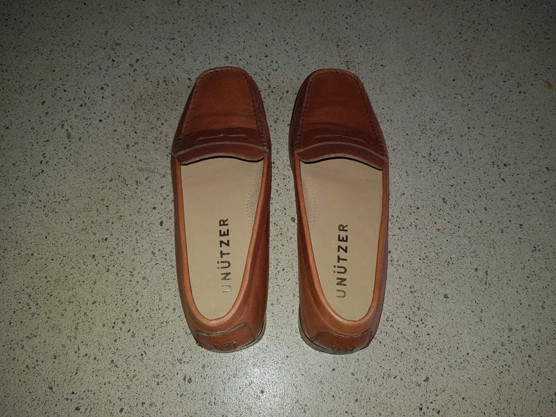 Scarpe da donna: Unützer Leder Mokassin Grösse 38.5 – Usato da Basel venduto da chien008 4