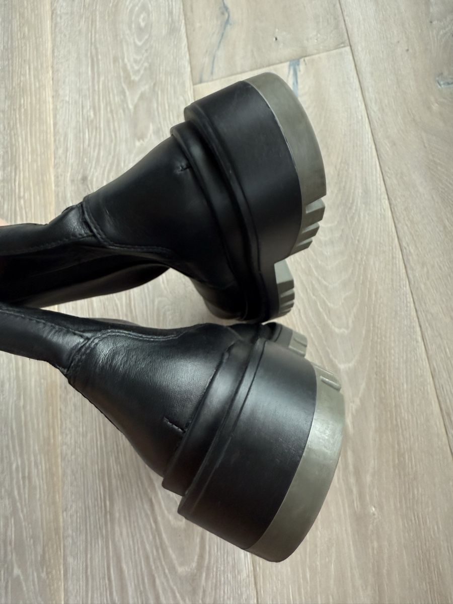 Zara Damenschuhe: Zara Leather Ankle Boots Size 38 Platform - New – Neu und originalverpackt aus Zürich von EShopping81 4
