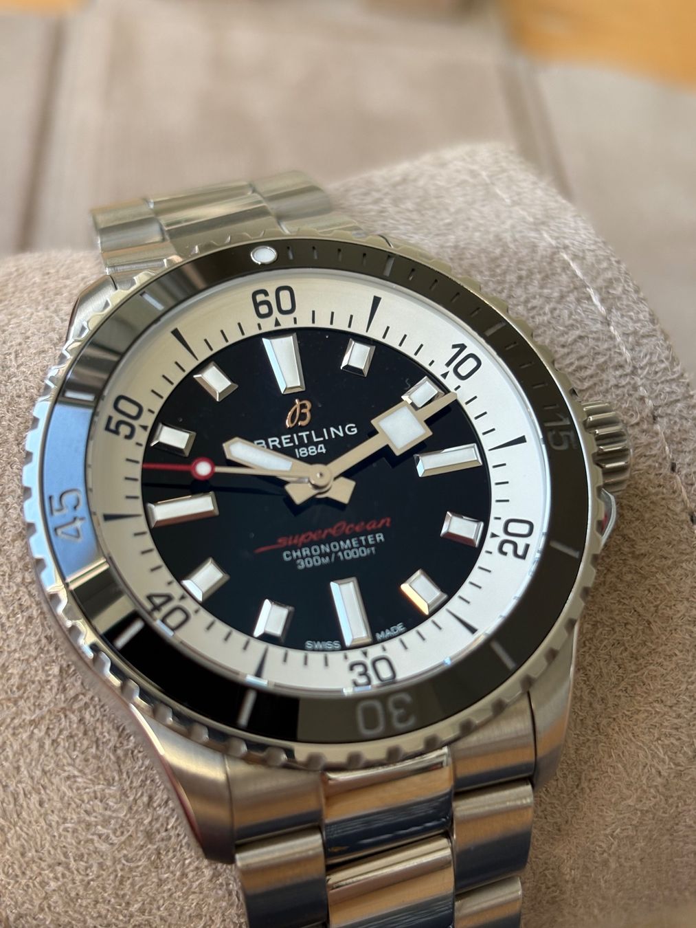 Breitling Orologi: Breitling Superocean Automatic 42 Fullset mit Garantie – Usato da Birsfelden venduto da Mynos 2