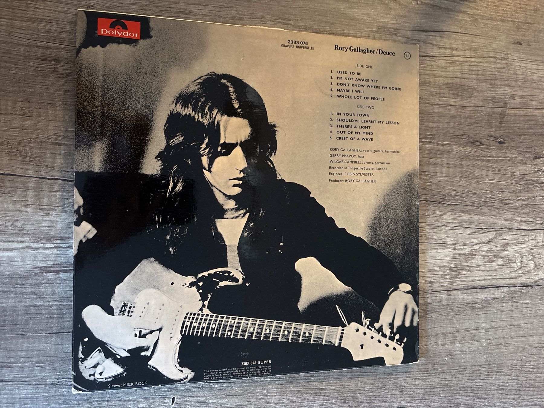 Dischi in vinile: A753 Rory Gallagher Deuce – Usato da Frutigen venduto da Philippe_jsp 1