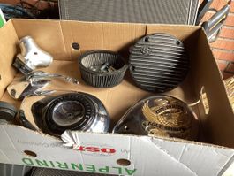 1 Karton gebrauchter Harley teille