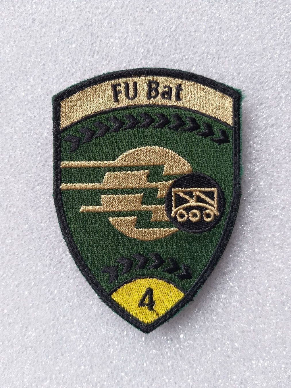 Placchette & Badge: Verbandsabzeichen Fu Bat 4 Kompanie 3 – Nuovo (secondo la descrizione) da Bauma venduto da SwissMilitaria