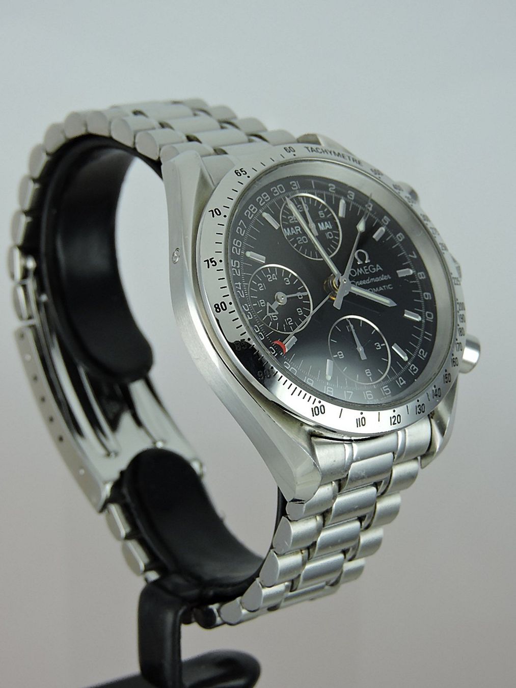 Omega Orologi: 1997 Omega Speedmaster Day-Date Chronograph - Serviced – Usato da Bern venduto da Vintage-Oyster 2